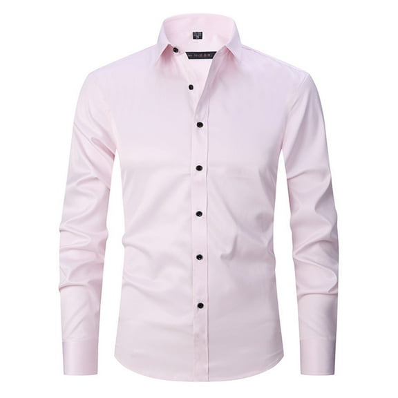 Dwaogom Mens Oxford Shirts Long Sleeve Button Down Shirt Regular Fit Business Casual Dress Shirts