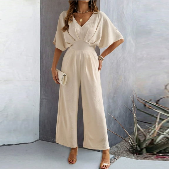 Dwaogom Solid Women’s Elastic Waist For Casual With Casual Long Length Pants Jumpsuit Lined Leggings For Women With Pockets Warm Pantyhose Fleece Lined Tights