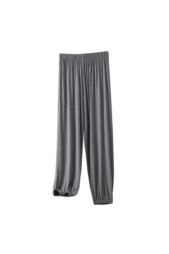 Women's Casual Daily Solid High Waisted Loose Wide Straight Leg Pants Golf Pants 90 Degree Leggings With Pockets For Women