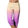 thumbnail image 1 of Dwaogom Women's Casual Elastic Tie Waist Loose Long Pants Printing With Pocket Capris Leggings For Women Dress Yoga Trousers For Women, 1 of 6