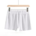 thumbnail image 1 of Dwaogom Women's Casual Fashion Solid Color High Waist Leggings Thin Shorts Three-quarter Pants Home Pants Mens Pants Slim Fit Sports Leggings, 1 of 7