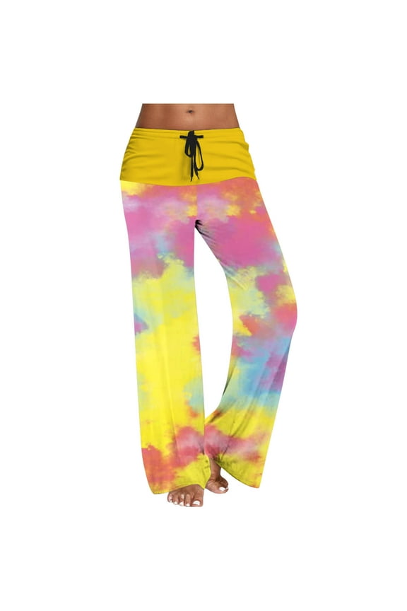 Women's Elastic Casual Printed Yoga Capris Mermaid Leggings Girls Office Work Ponte Leggings With Pockets