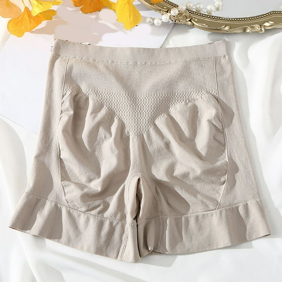 Dwaogom Women's Seamless Buttocks Lifting Pants With Bottom Four Corner Shorts Women's Shorts Athletic Swim Pants Casual Khaki Military Pants