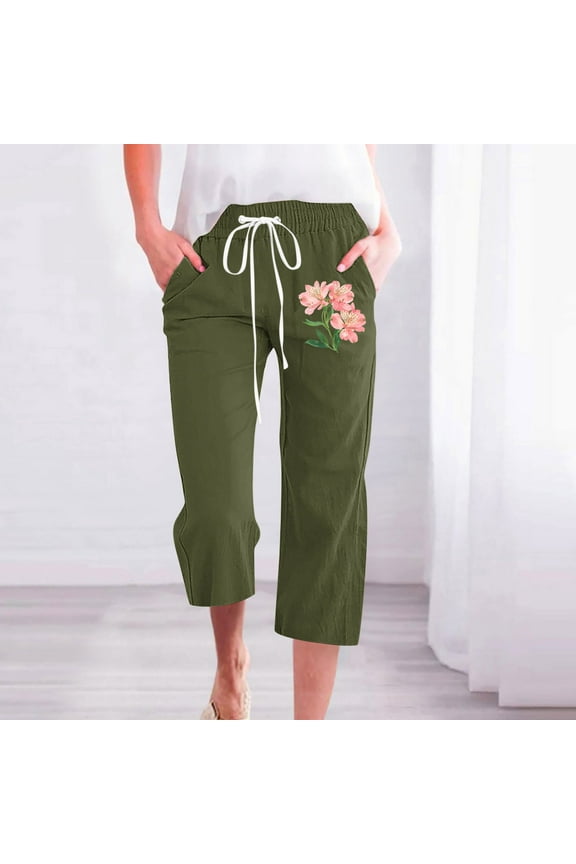 Womens Casual Printing Elastic Loose Pants Straight Wide Leg Trousers With Pocket Leggings For Women High Waist Ugly Christmas Leggings For Women Plus Size