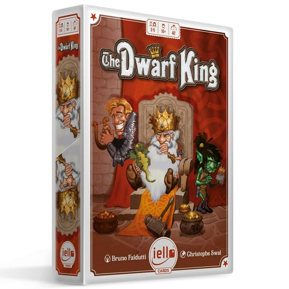 Dwarf King - Trick-Taking Card Game, Ever-Changing Winning Conditions, Family
