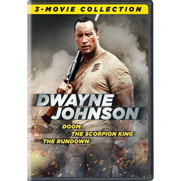 Pre-Owned Dwayne Johnson 3-Movie Collection (Doom/The Scorpion King/The Rundown) (DVD)