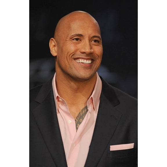 Dwayne Johnson In Attendance For Wrestlemania Xxvii Press Conference Photo Print