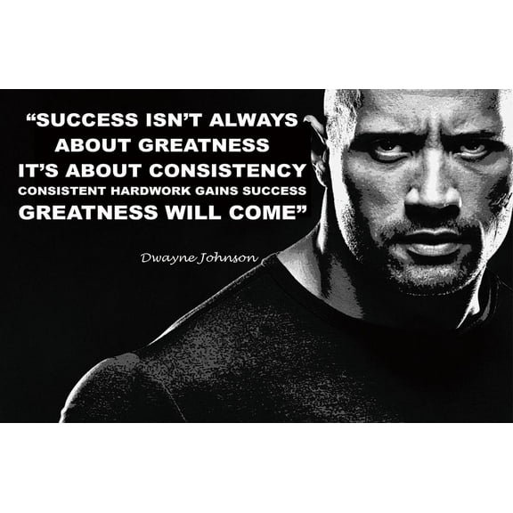 Dwayne Johnson Poster 12x18inch (30x46cm) poster, perfect for any room! Frameless art Wall Art Gift
