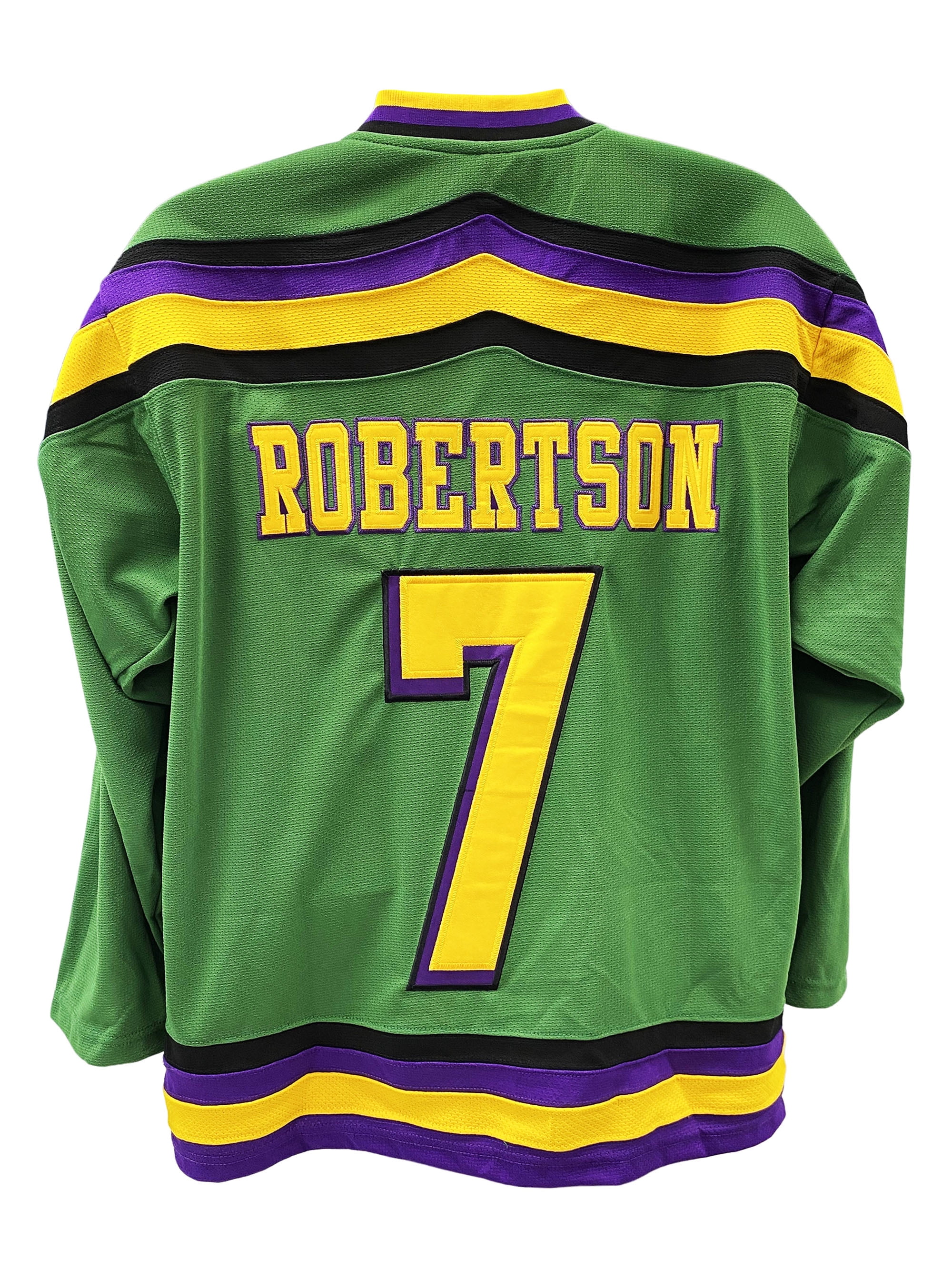 Dwayne Robertson #7 Ducks Hockey Jersey