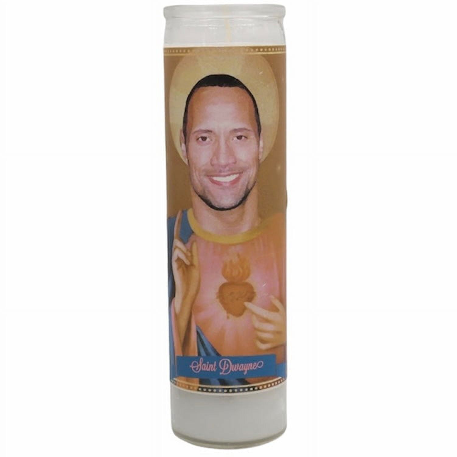Dwayne "The Rock" Johnson Devotional Prayer Saint Candle