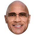 thumbnail image 1 of Dwayne 'The Rock' Johnson (Glasses) Big Head. Larger than life mask., 1 of 6