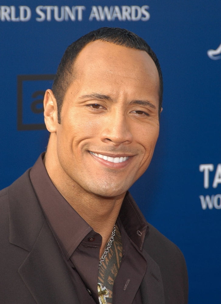 Dwayne the Rock?¶ Johnson At Arrivals For 2007 Taurus World Stunt Awards Canvas Art - (16 x 20)