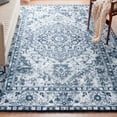 thumbnail image 1 of DweIke Traditional Vintage Overdyed Retro Accent Rug,Non-Slip Boho Ethnic Retro Non-Shedding & Easy Care Carpet for Living Room/Bedroom 5'x8' Light Blue, 1 of 6