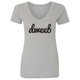 thumbnail image 1 of Dweeb Womens V-Neck Tee, 1 of 1