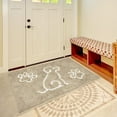 thumbnail image 1 of Dwelke Indoor Door Mat Entryway Rug Chenille Mats for Muddy Shoes Dogs Bathroom Mats With Non-Slip Backing Machine Washable Durable Rug,20"x30",Beige, 1 of 6