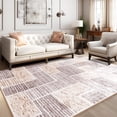 Dwelke Large Living Room Area Rug Soft Boho Moroccan Farmhouse Rugs for Bedroom Under Dining ...