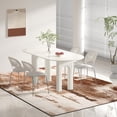 thumbnail image 1 of Dwelke Washable Area Rugs Non-Slip Modern Abstract Soft for Living Room Entryway Bedroom,Brown 5x7ft, 1 of 7