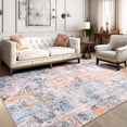 thumbnail image 1 of Dwelke Washable Area Rugs Non-Slip Modern Abstract Soft for Living Room Entryway Bedroom,Gray 8x10ft, 1 of 7