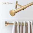 thumbnail image 1 of Dwell Studio 3/4" Customizable Curtain Rod Kit, 20-120", Brass, 1 of 6