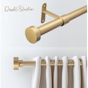 Dwell Studio 3/4" Customizable Curtain Rod Kit, 20-120", Brass