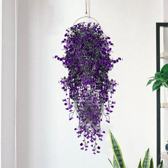 DwellJoy 80cm Bendable Artificial Ivy Vines, Waterproof Faux Greenery for Outdoor Wall Decor - Durable Plastic Hanging Plants for Balcony, Fence, Gazebo, Wedding & Indoor Home Decoration