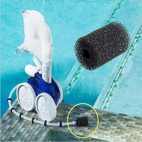 DwellJoy Aquarium Filter Sponge Roll Media for Biological Filtration, Pre-Cut Foam Sleeves Covers Inlet Tube, Safe for Fish & Shrimp, Fits Filters Under 50 Gallons