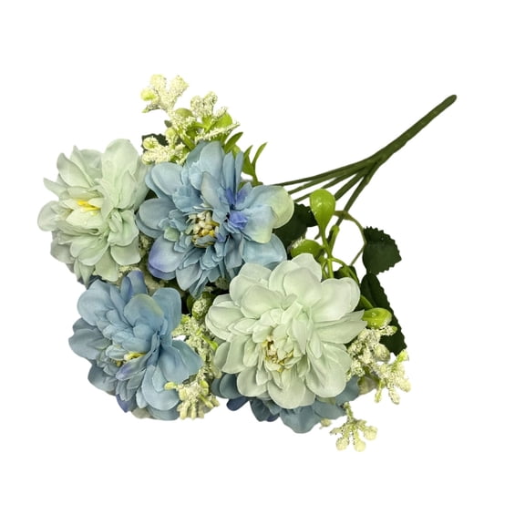 DwellJoy Artificial Flower Stems for Centerpieces, Wedding Table Runner Decor & Home Vase Filler, Realistic Faux Flowers Branches for Garden Party Decorations