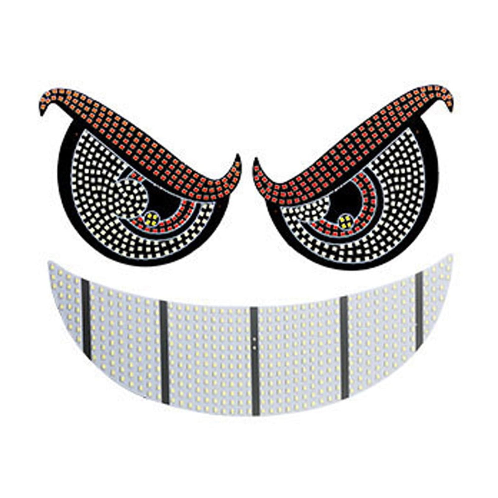 DwellJoy USB-Powered LED Car Rear Window Light with Unique Eye Design ...