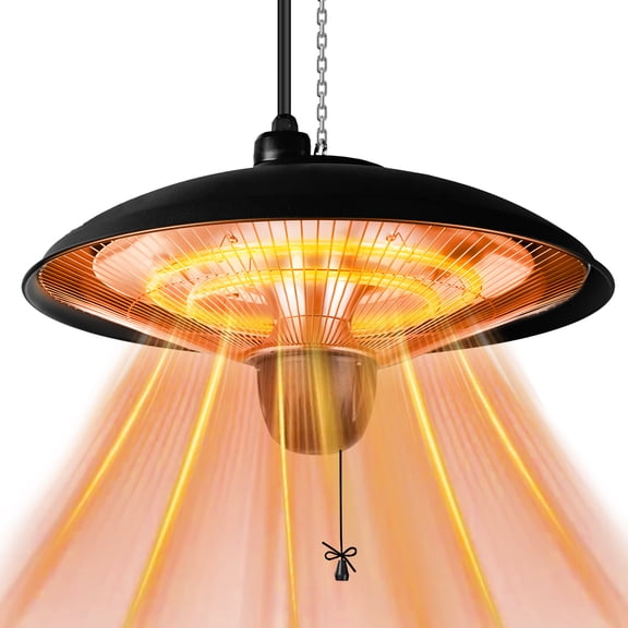 Dwellcozy 1500Watt Hanging Electric Patio Heater
