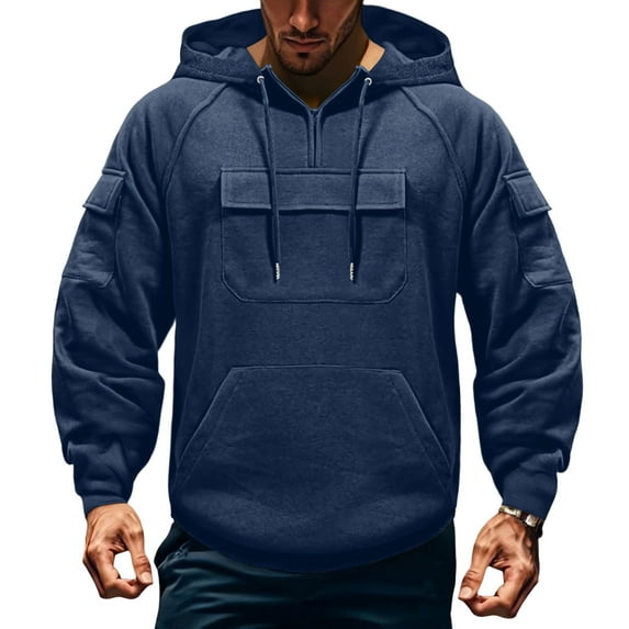 Générique Tactical Hoodies For Men, Men's Tactical Sweatshirt,New