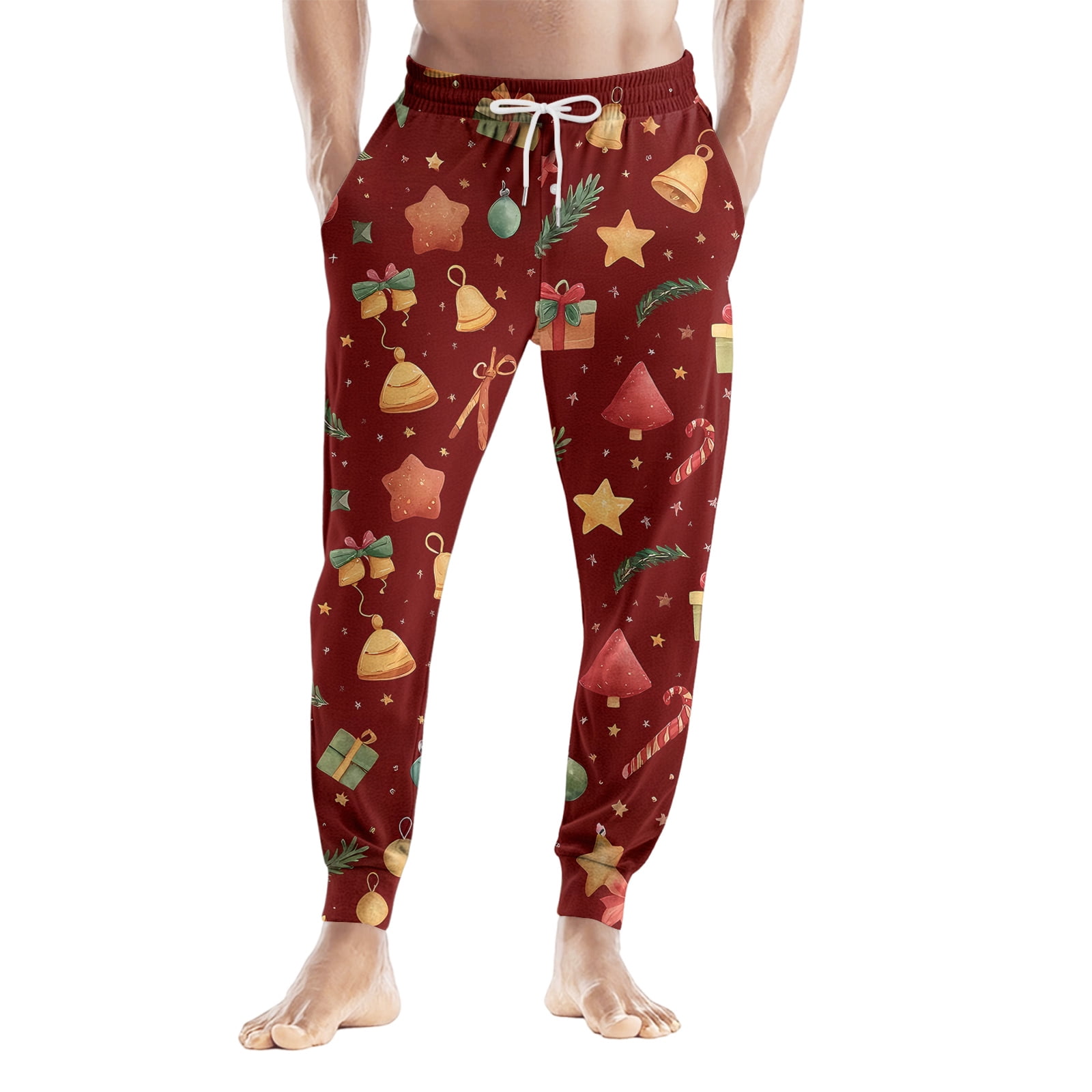 Icker Sea Mesh Lougewear Pants Red PN-14-SBR-01 main image 1