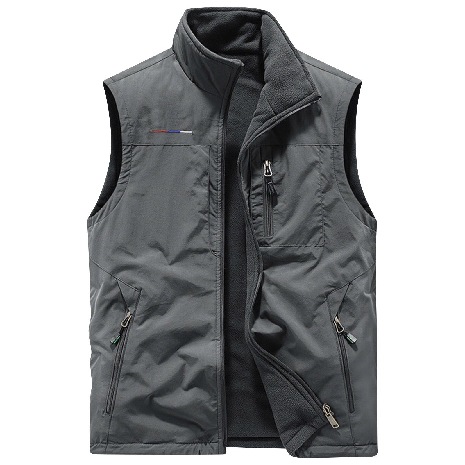 Lucrosun Women's Outdoor Lightweight Versatile Safari Hiking Fishing Vest Top (ArmyGreen-One Size) At Women's Coats Shop - View #3