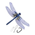 thumbnail image 1 of Dwellin 1 Pack Lifelike Dragonfly Garden Stakes Decor Plastic Yard Ornaments Horse Fly Scare Devices for Hats Outdoor Indoor - Blue, 1 of 4