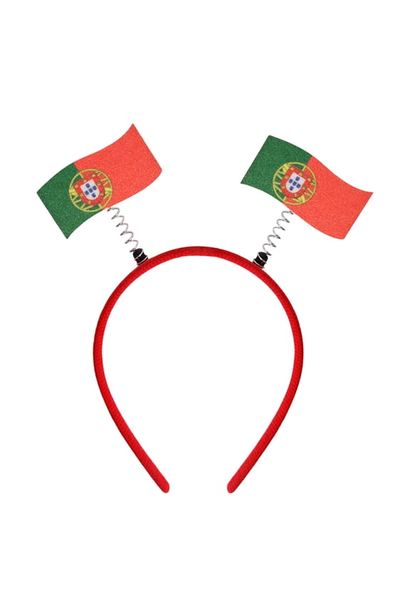 Country Flag Headbands Spring Summer World Patriotic Hair Hoops for Soccer Sports Fan Cheer Party Holiday Costume Accessories