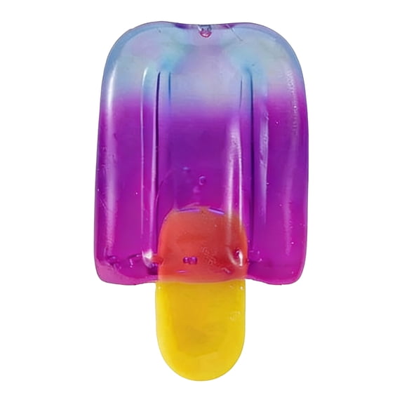 Dwellin Ice Cream Squeezing Toy Summer Cute Soft Stress Relief Portable Sensory Fidget Toys for Kids Adults Office School Home Decor