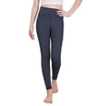 thumbnail image 1 of Dwellite Girls Athletic Leggings Ankle Length High Waisted Yoga Pants with Pockets for Kids Teen 5-13Y Navy 120, 1 of 7