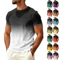 thumbnail image 1 of Dwellite Men's Swim Shirts, Sun Short Sleeve Crew Neck Tops, Quick Dry T-Shirt for Fishing and Surfing 2026 Watermelon Red 3XL, 1 of 6