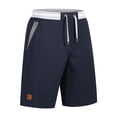 thumbnail image 1 of Dwellite Mens Shorts Casual Classic Fit Cotton Summer Beach Shorts with Elastic Waist and Pockets 2026 Navy M, 1 of 4