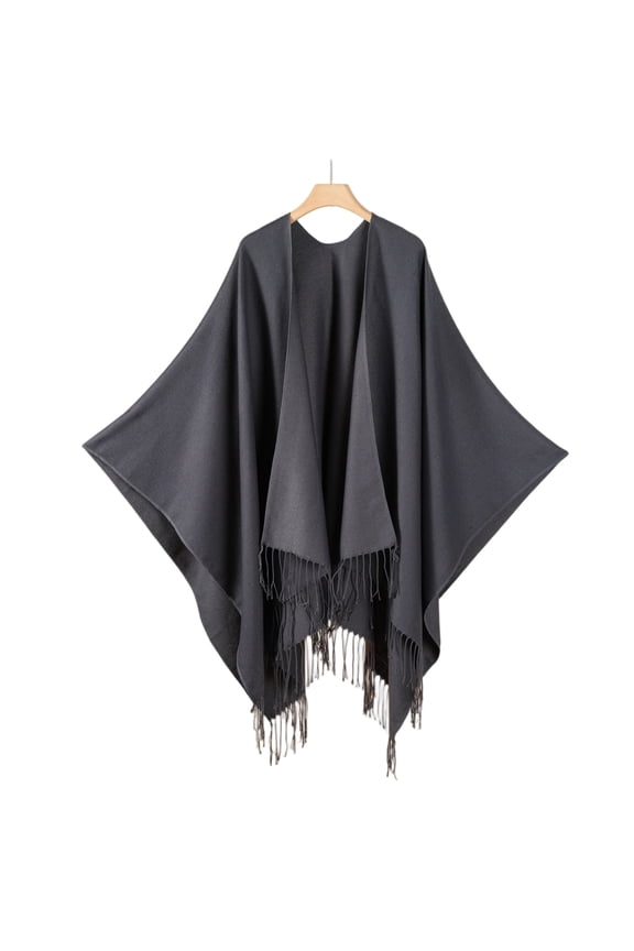 Shawl Wraps For Women,Shawl Wraps Women Knitted Shawls Wrap Cardigan Cape Wool Knitted Shoulder Tops Shawls Scarf 2025 Gray