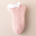 thumbnail image 1 of Dwellite Slipper Socks for Unisex with Non Slip Fuzzy Socks Warm Winter Plush Slipper Socks Pink, 1 of 5