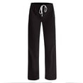 thumbnail image 1 of Dwellite Women Pajama Pants Comfy Pj Bottom with Pockets Stretch Plaid Sleepwear Sleep Lounge Pants 2026 Black S, 1 of 6