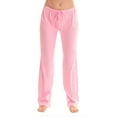thumbnail image 1 of Dwellite Women Pajama Pants Comfy Pj Bottom with Pockets Stretch Plaid Sleepwear Sleep Lounge Pants 2026 Pink XL, 1 of 6