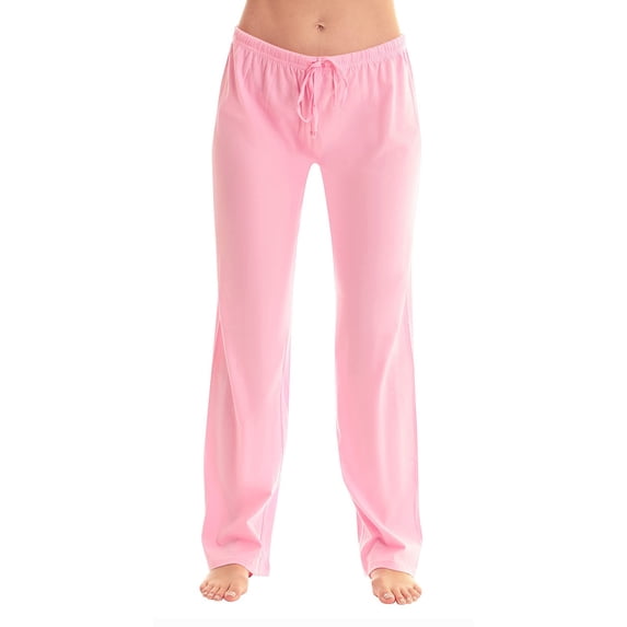 Dwellite Women Pajama Pants Comfy Pj Bottom with Pockets Stretch Plaid Sleepwear Sleep Lounge Pants 2026 Pink XL