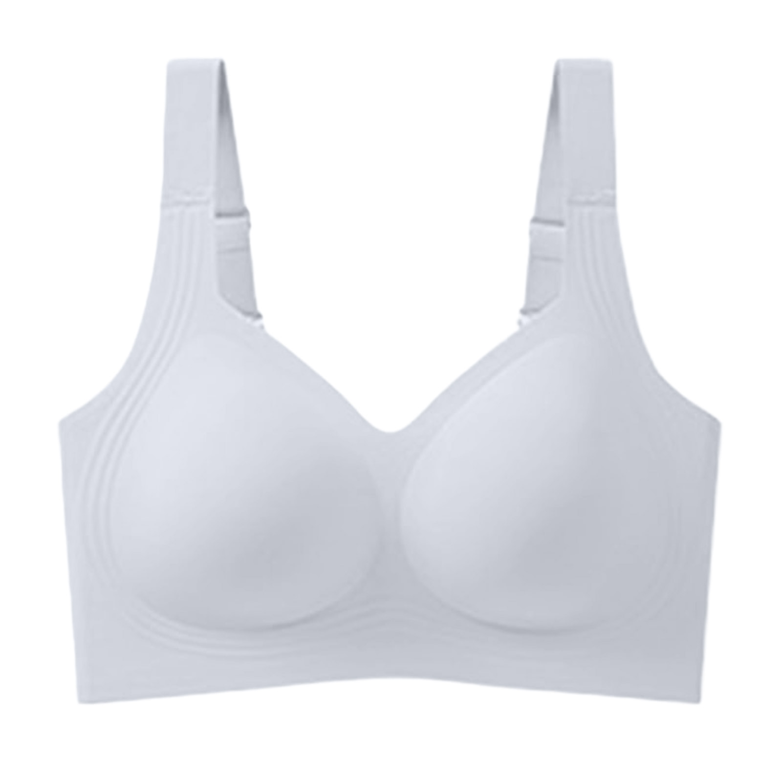 Dwellite Womens Comfortable Wireless Bralette Full Coverage Smoothing ...