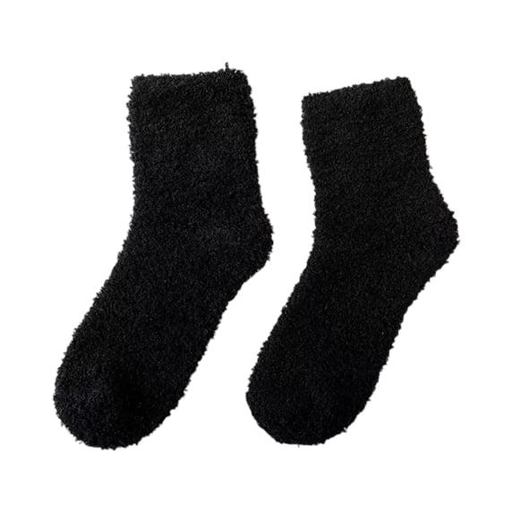 Dwellite Womens Thin Above Ankle Socks Soft Cozy Cute Casual Ankle High Calf Socks Non Slip Sock 1 Pairs Black