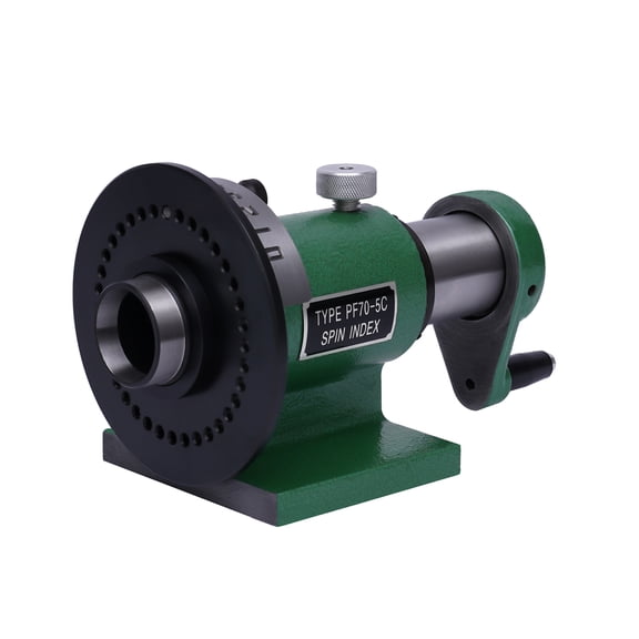 Dwellnix 5C Spin Indexer High Accuracy Indexing Fixture Heavy Duty Cast Steel Spin Fixture forMilling Drilling Machining