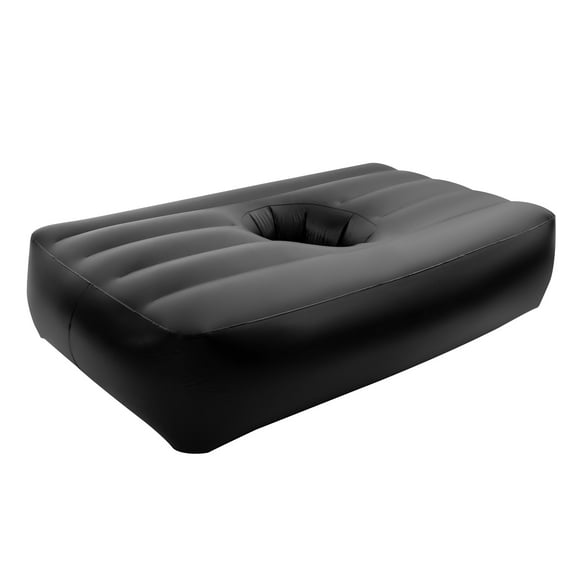 Dwellnix BBL Mattress Hole Inflatable Recovery BBL Bed Black After Surgery Sleep