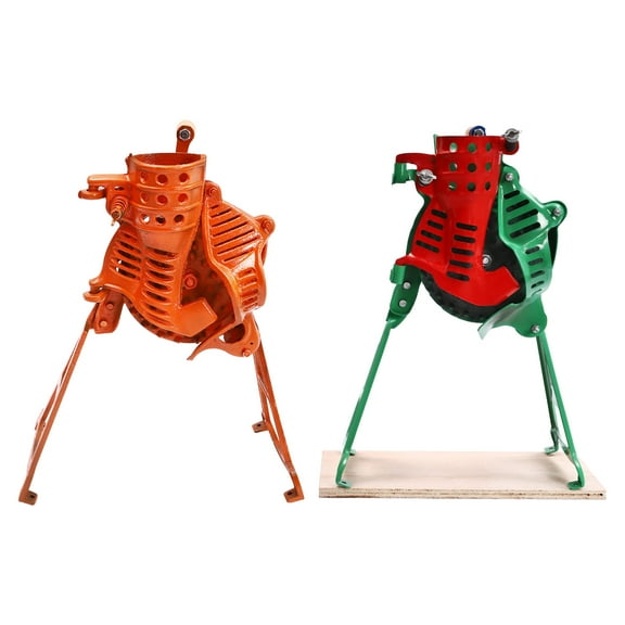 Dwellnix Corn Thresher, Manual Cast Iron Corn Sheller with Wood Handle, Fast Husk Removal Tool for Small Farm and Home Use