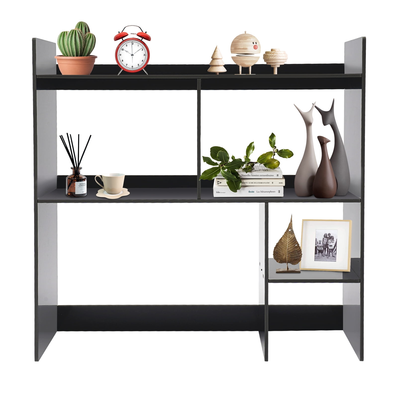 Dwellnix Desk Organizers and Accessories, Office Desk Accessories Workspace Desktop Organizers for Office Supplies, Black
