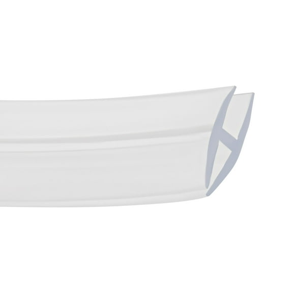 Dwellnix Durable Outdoor Awning Canopy, Weather-Resistant PC for Rain, Snow & UV Protection, Curved Design, Wall-Mountable for Windows, Doors, and Patios